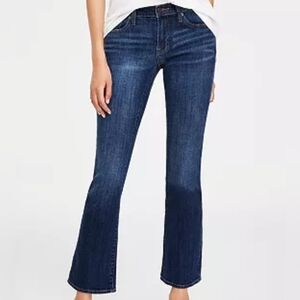 Lucky Brand boot cut, weathered jeans. Size 2.